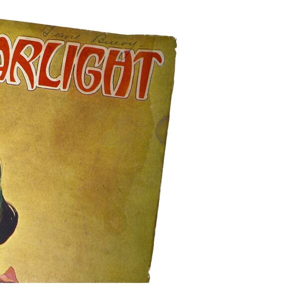 1910 Dancing Starlight Large Sheet Music Robert Roden Jack Glogau - Picture 7 of 8